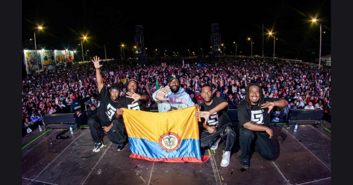 Imagen de uno de los grupos de hip hop que participaron en el Festival en 2025.