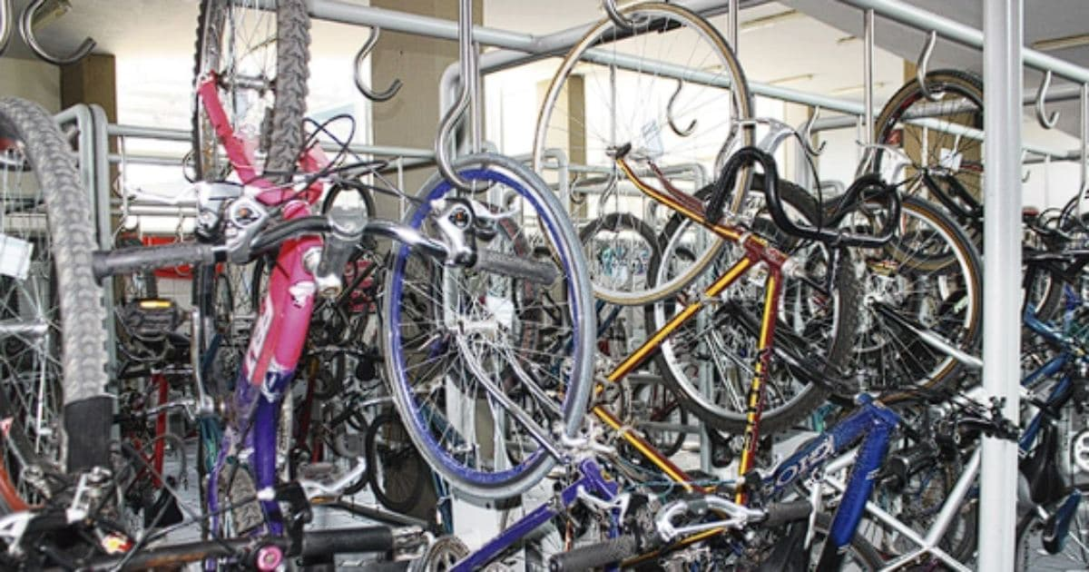 Foto de varias bicicletas. 