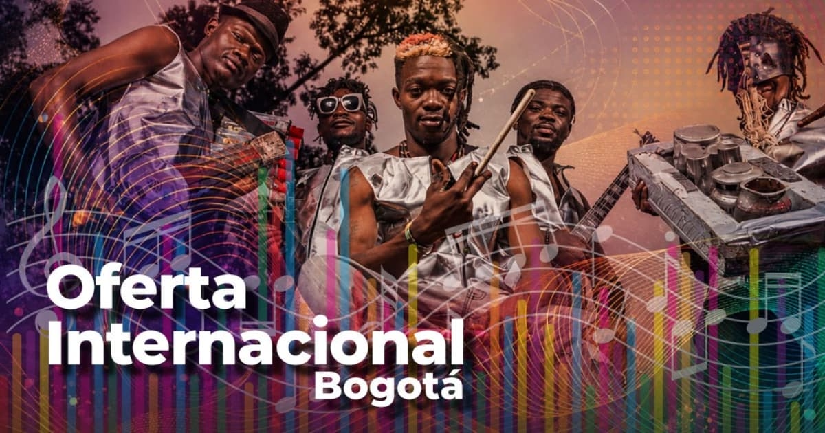 Foto de agrupaciones musicales en Bogotá.