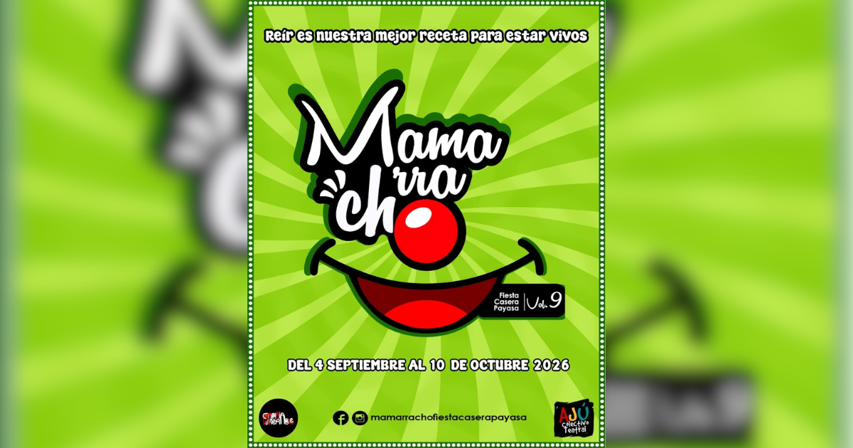 Pieza gráfica sobre la el evento 'Mamarracho' Volumen 9 