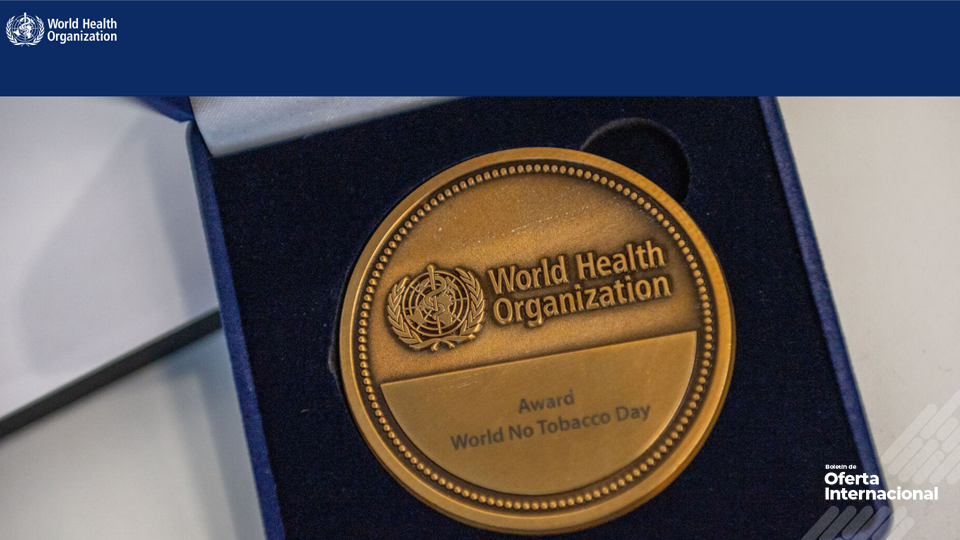 OMS abre nominaciones a los premios Día Mundial Sin Tabaco 2027