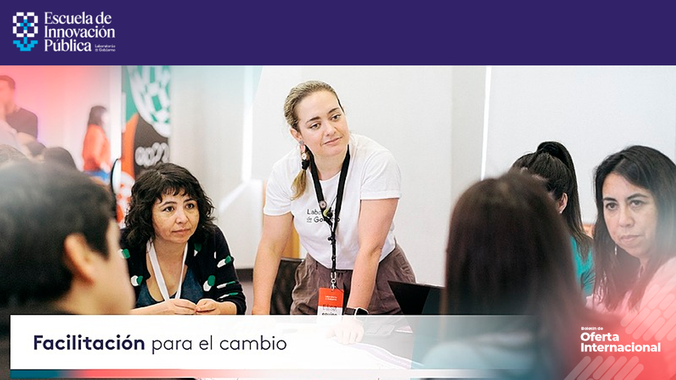 Curso gratuito para facilitar procesos de cambio e innovación pública