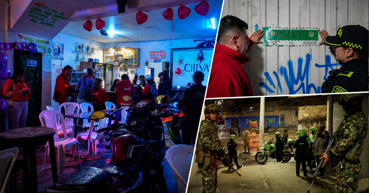 Fotos de operativos de control en celebraciones de Amor y Amistad en Bogotá