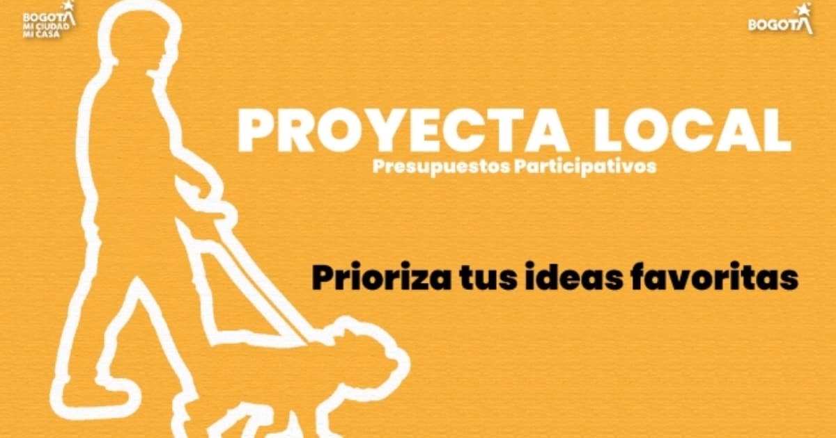Pieza publicitaria de Proyecta Local