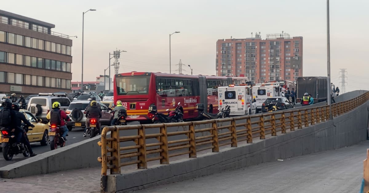 En vivo movilidad en Bogotá y rutas TransMilenio hoy miércoles 28 octubre de 2026
