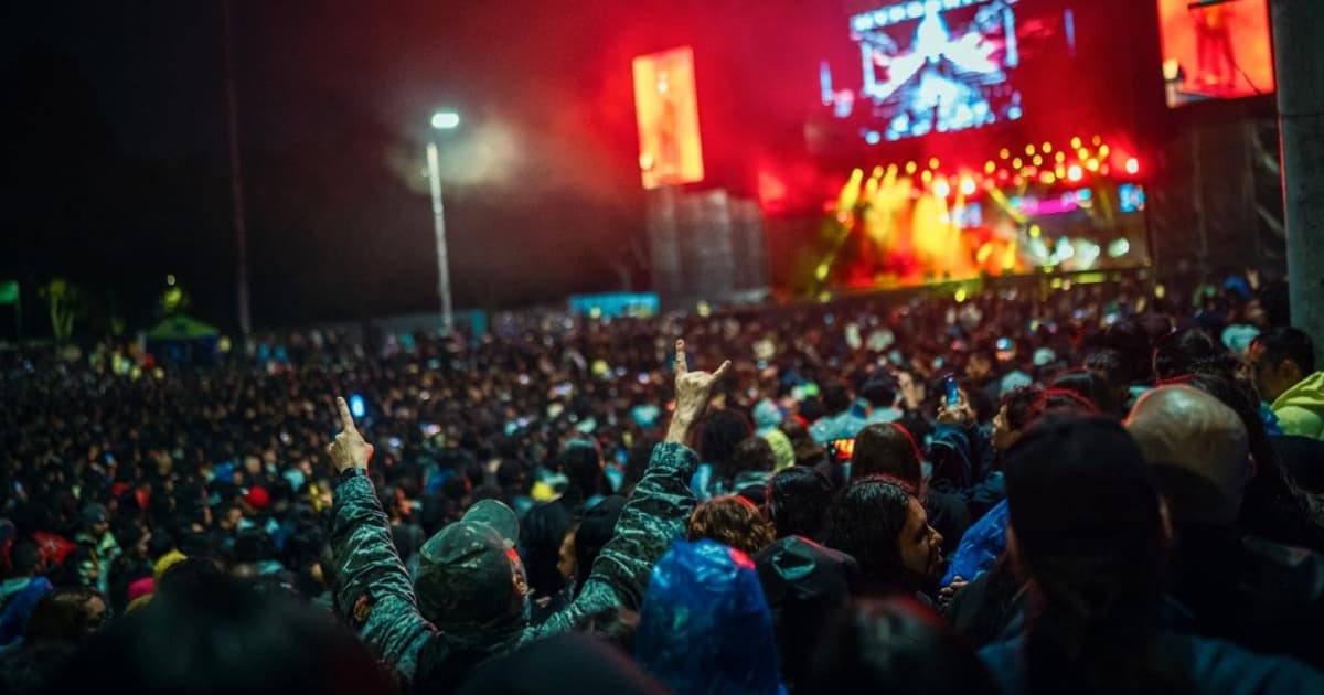 Asistentes a Rock al Parque