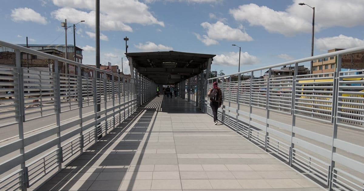 Foto de la estación Biblioteca Tintal