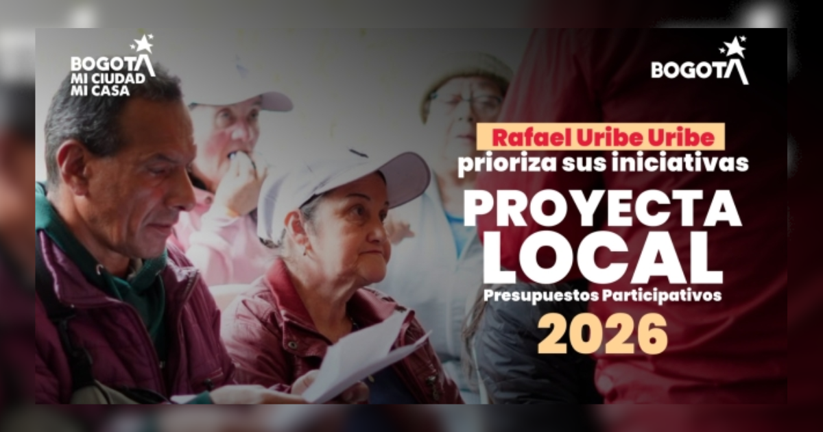 Imagen de pieza gráfica de la Alcaldía Local de Rafael Uribe Uribe 