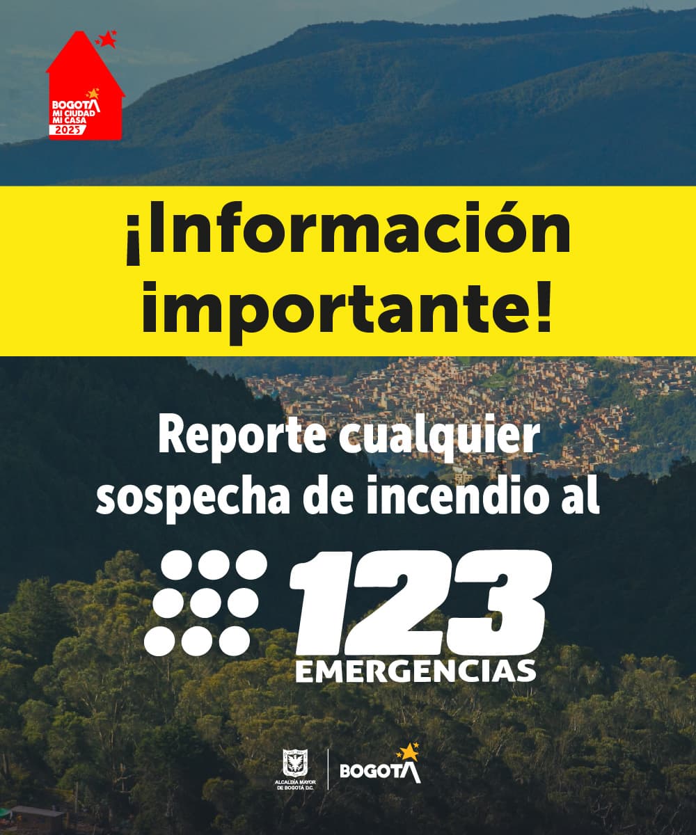 Incendios Forestales en Bogotá 