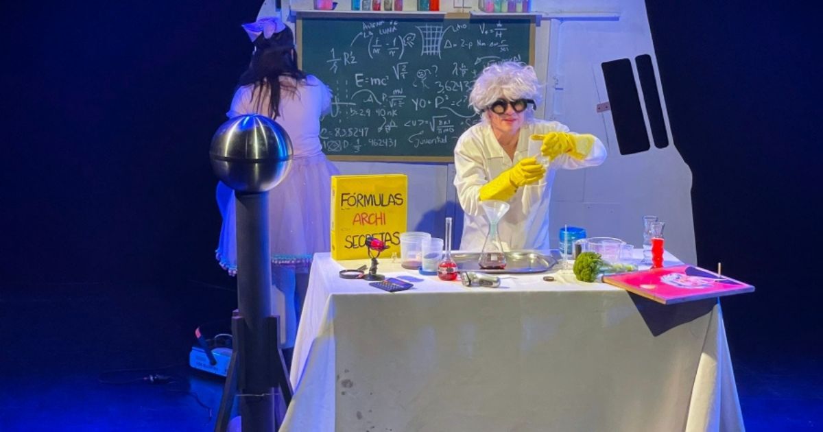 Teatro familiar Bogotá Las Fórmulas de Cornhelio en Teatro al parque