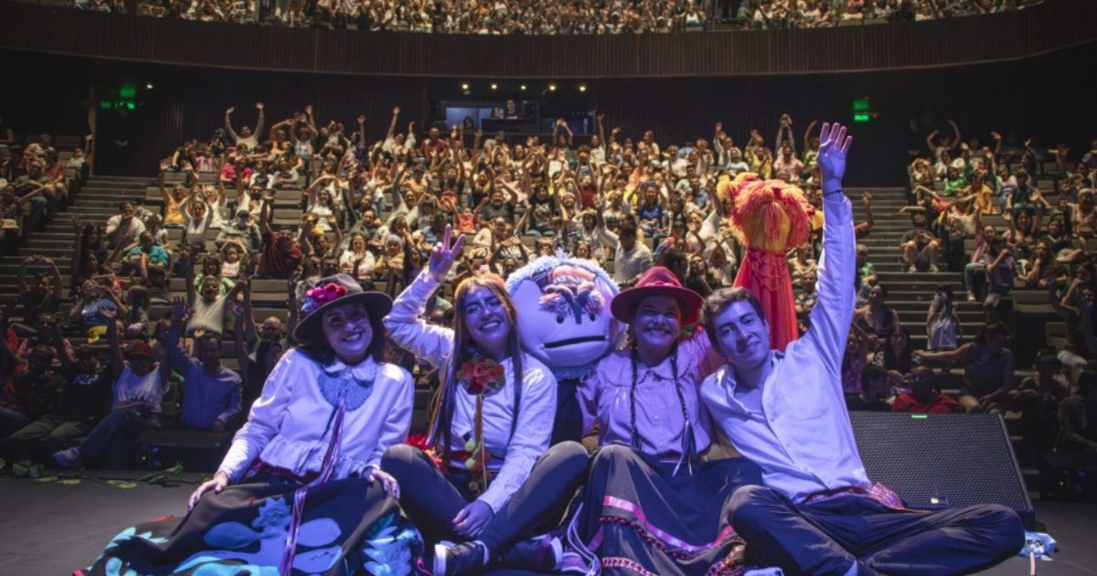 Obra en Teatro al Parque Bogotá 'Ila, la niña tejedora' 20 septiembre 