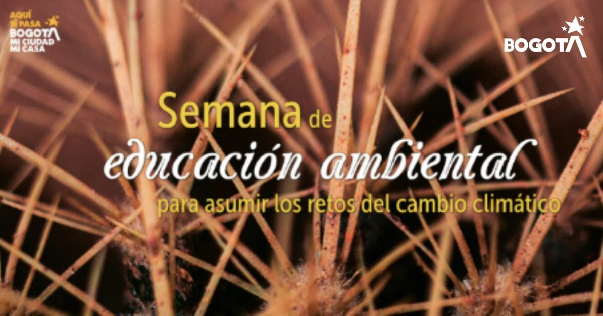 Foto de la Semana Ambiental en el Jardín Botánico de Bogotá.