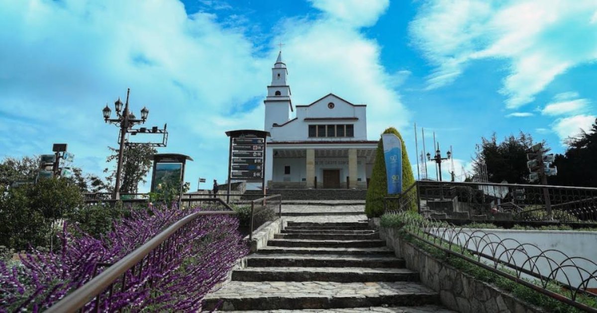 Foto que muestra la iglesia de Monserrate 