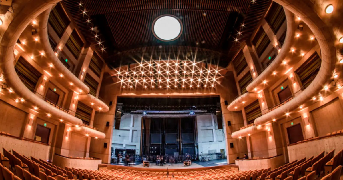 Imagen del teatro Mayor Julio mario Santo Domingo