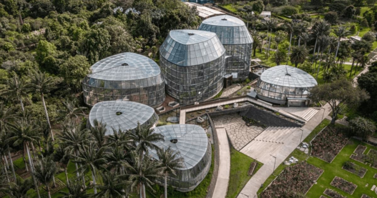 Panorámica del Jardín Botánico de Bogotá