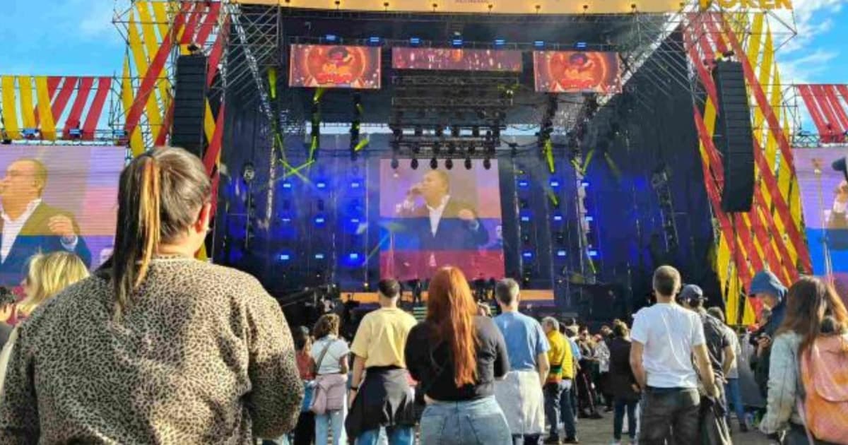 Foto de uno de los Festivales al Parque en Bogotá.