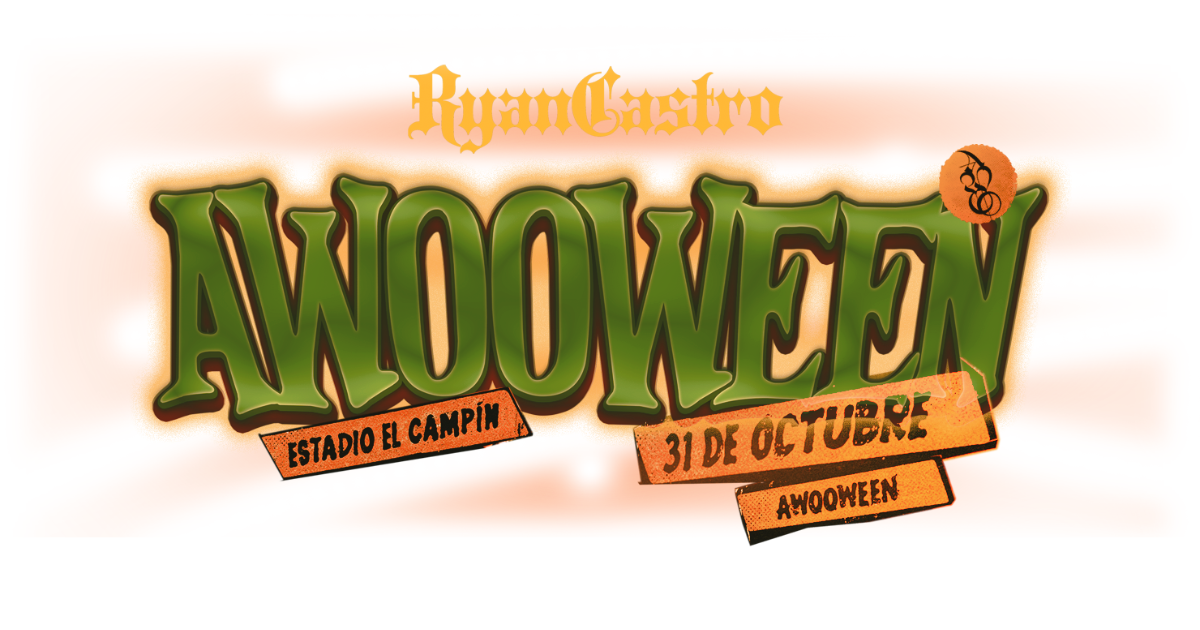 Imagen promocional del concierto de Rayan Castro en El Campín el 31 de ocubre de 2026-