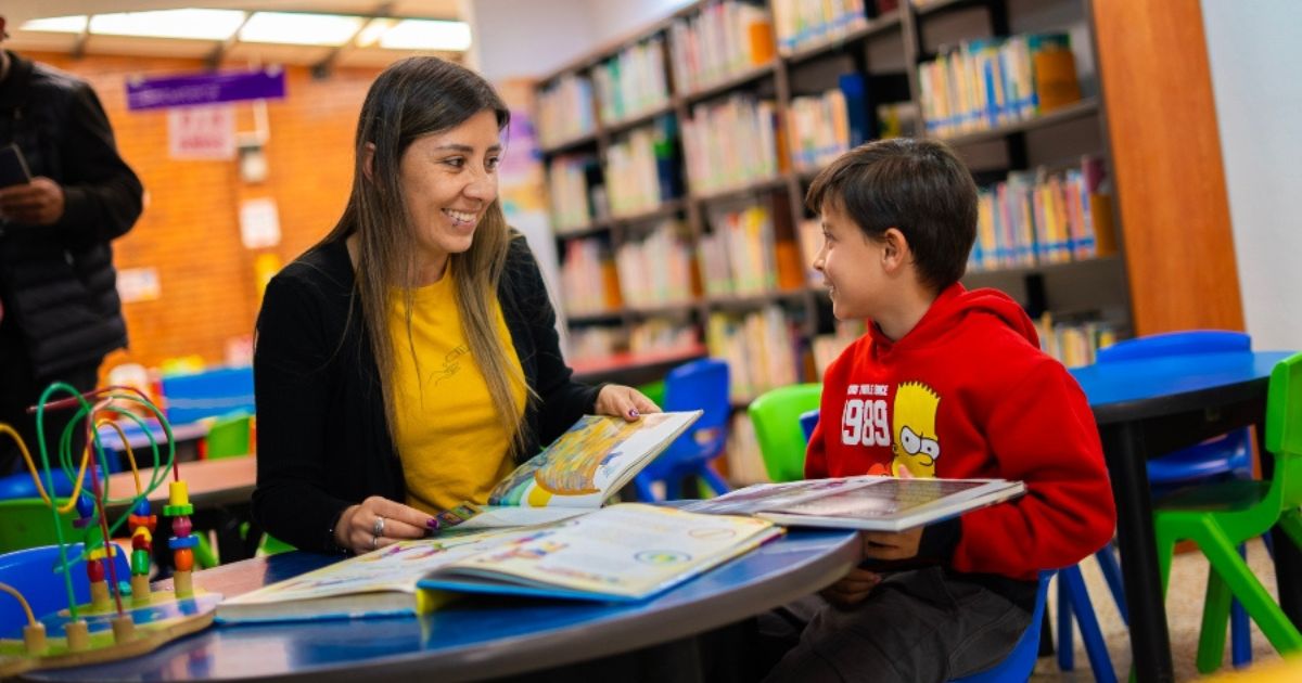 Imagen de Usuarios familiares de las bibliotecas de Bogotá