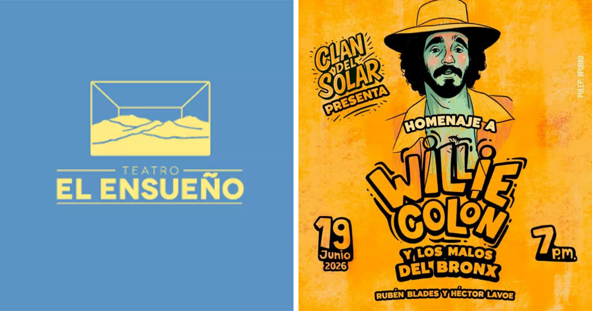 Imagen del cartel promocional del concierto en homenaje a Willie Colón.