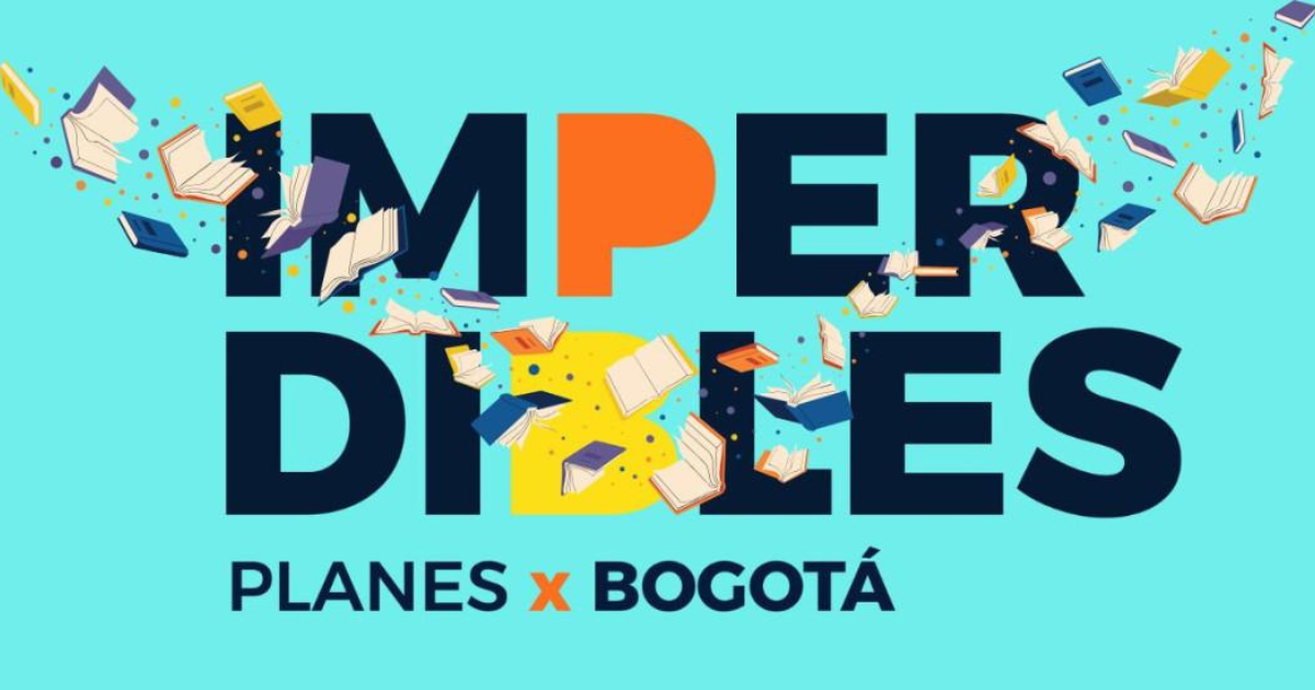 Photo: bogota.gov.co Imagen en letras Imperdibles Bogotá con libros