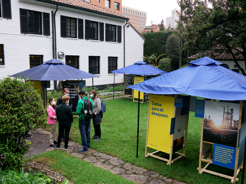 Jardín de la Embajada de Suecia en Colombia