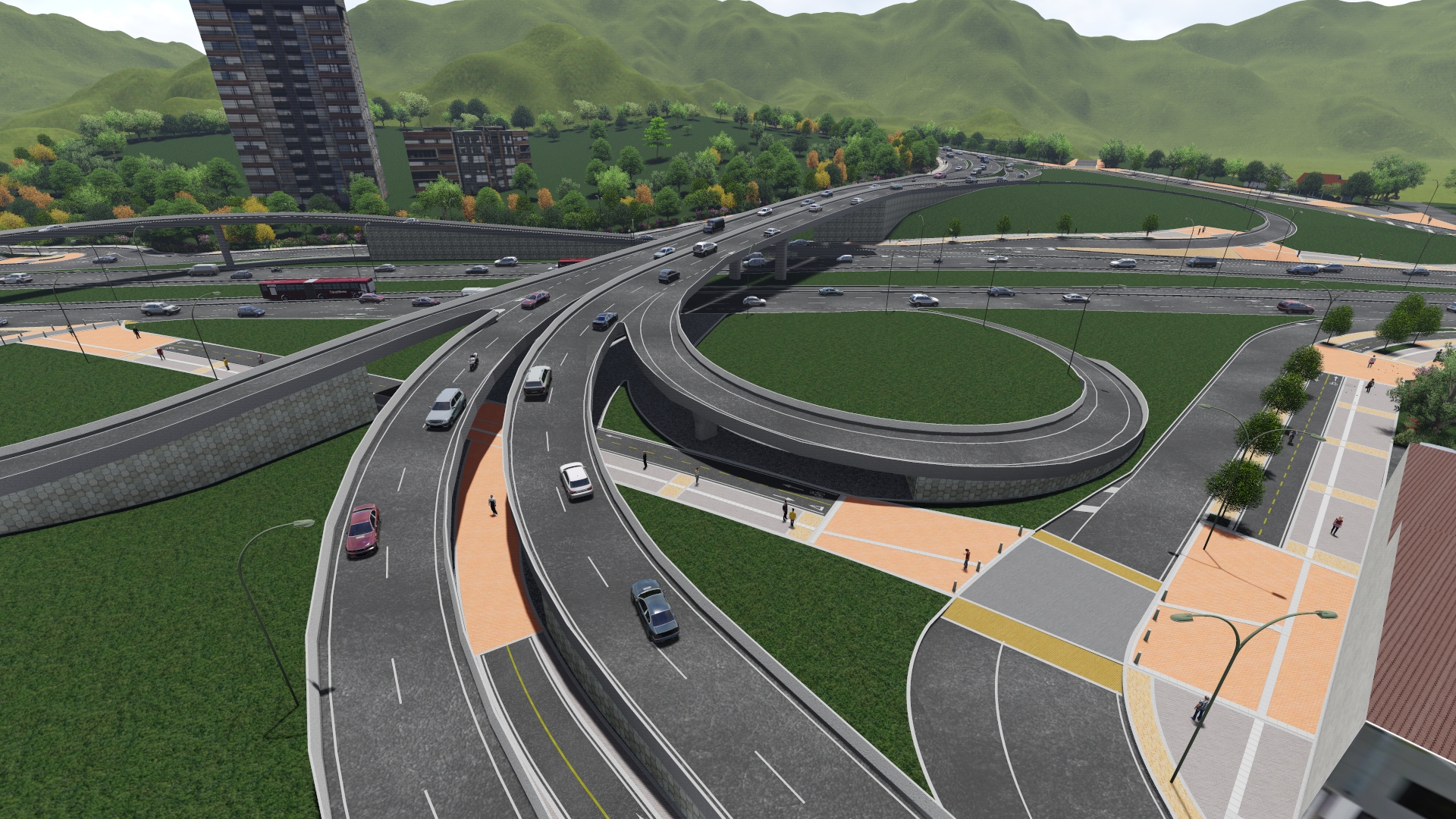 Intersección avenida el Rincón 