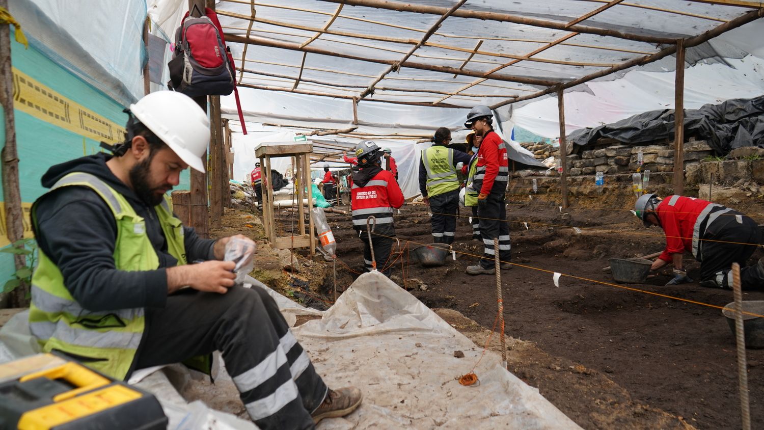 Hallazgos arqueológicos en obras de infraestructura en Bogotá