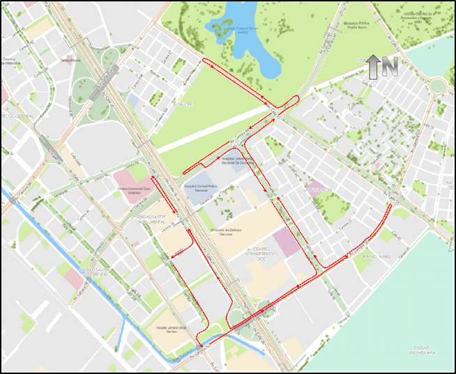 Cierres y desvíos viales por la carrera Bimbo Global Race Bogotá 2025