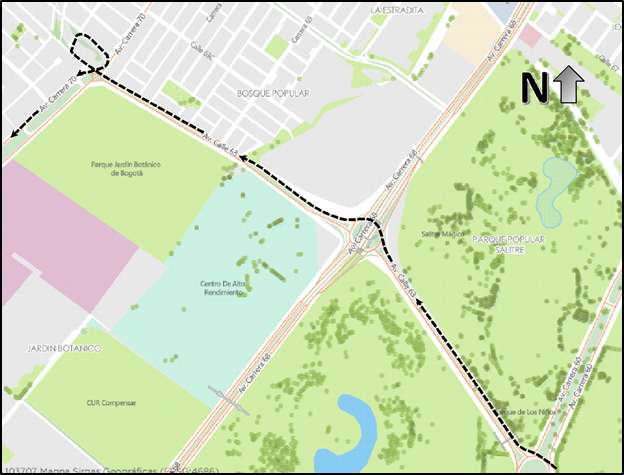 Cierres y desvíos viales por la carrera Bimbo Global Race Bogotá 2025