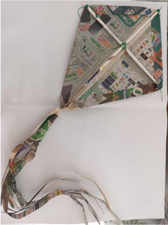 Cómo hacer cometa con materiales reciclables y reutilizables Bogotá