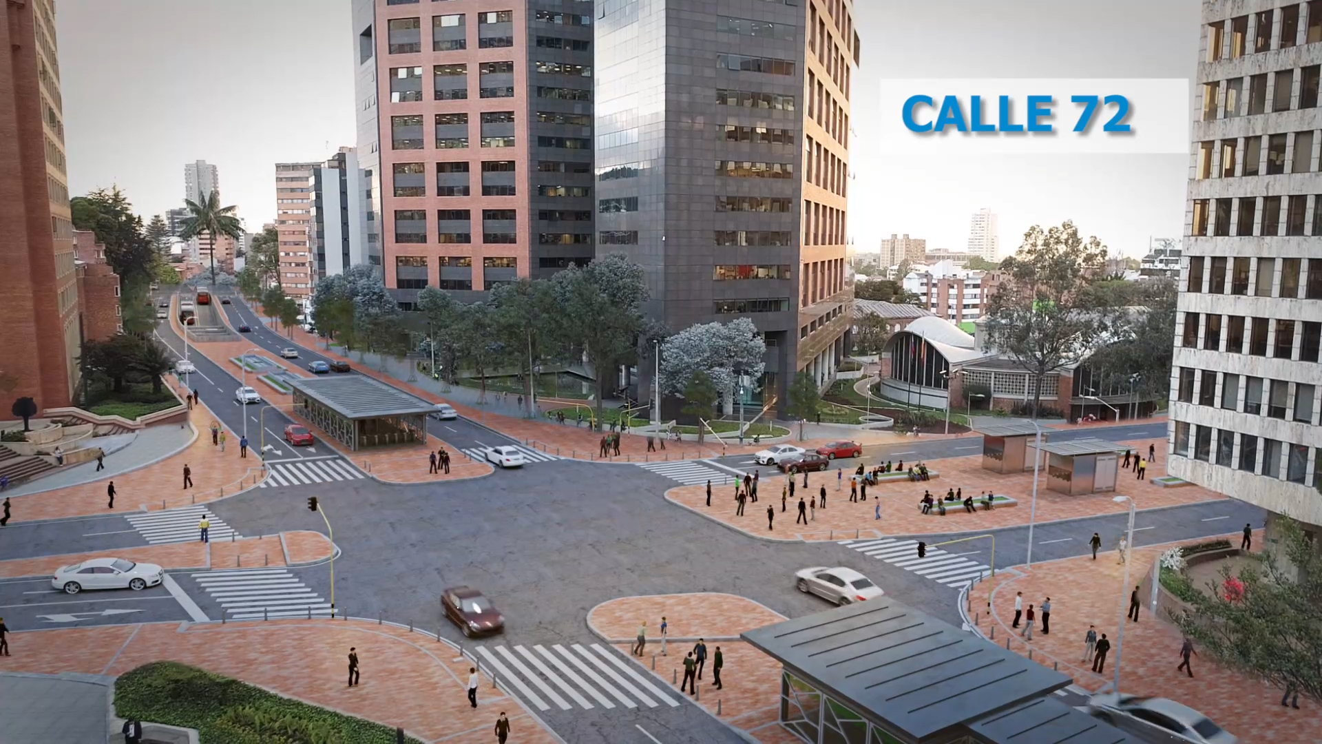 calle 72 en render