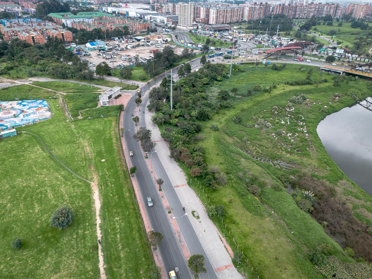 UMV culminó obras en la vía Lisboa, conexión con la calle 80 Bogotá 