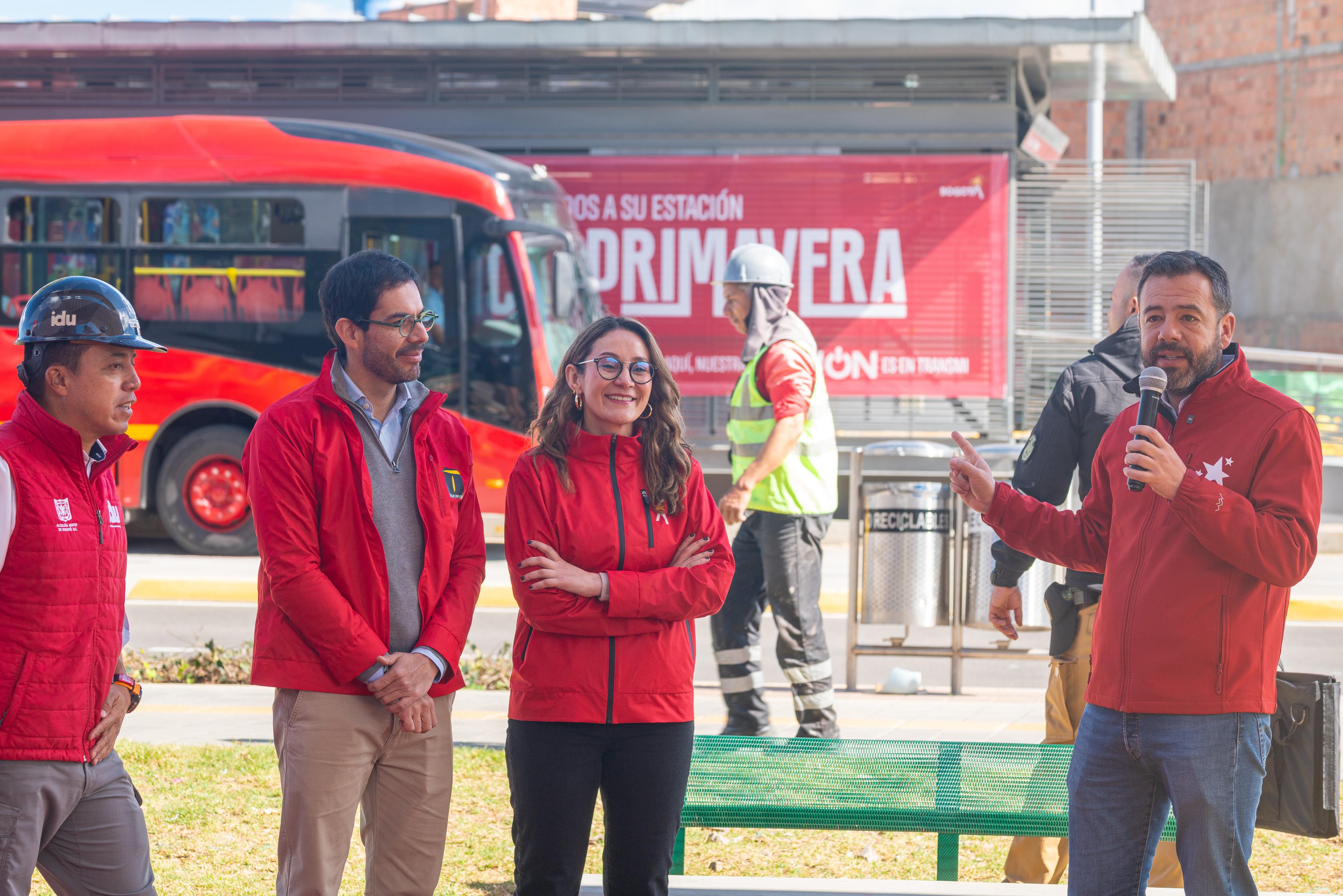 Operación tres primeras estaciones avenida Ciudad de Cali Bogotá