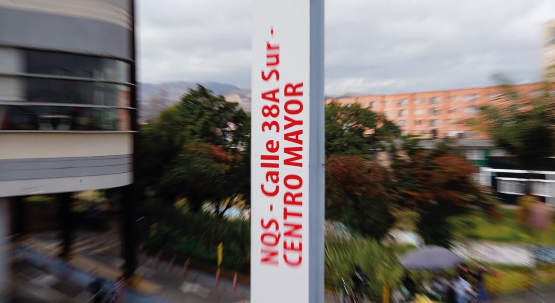 Estación en Bogotá cambió nombre NQS Calle 38ª sur Centro Mayor