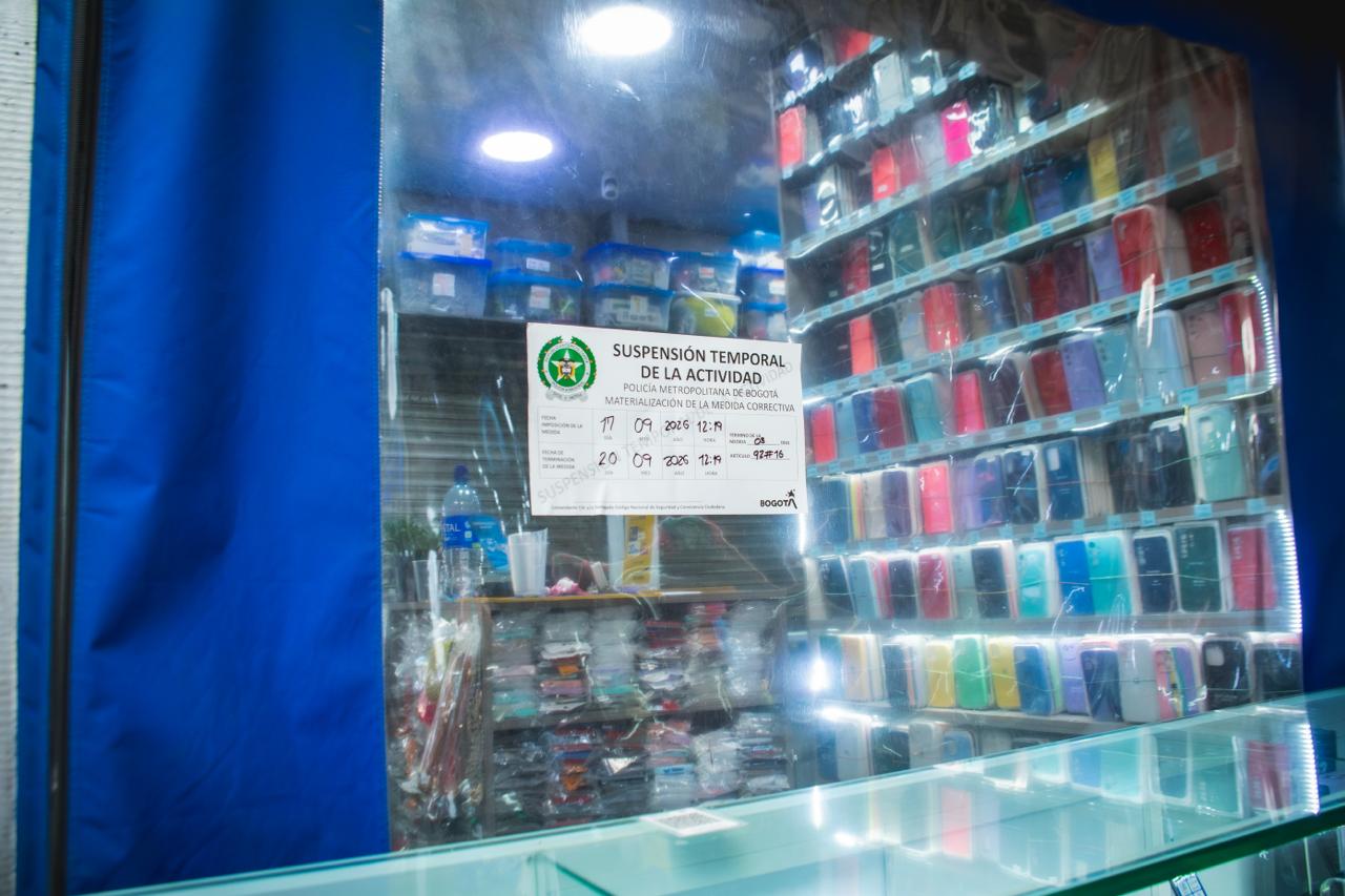 Operativo en San Cristóbal dejó un establecimiento cerrado