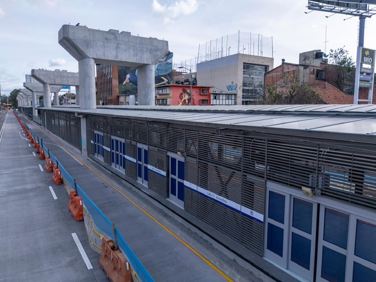 Estación TransMilenio Calle 72