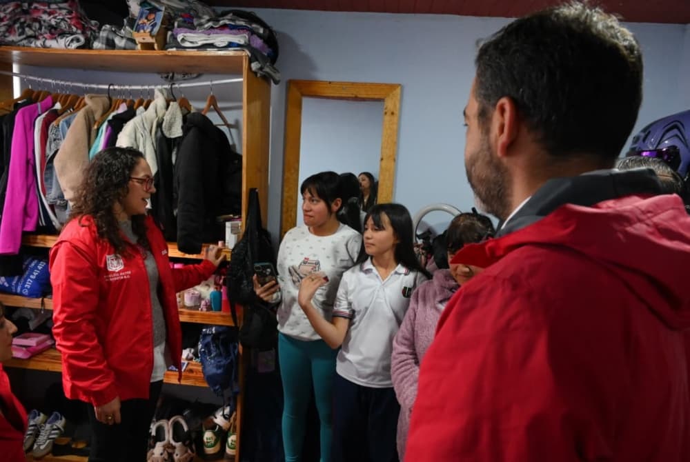 Familia de Elvia María Soto, beneficiaria de Conexión Social en Bogotá