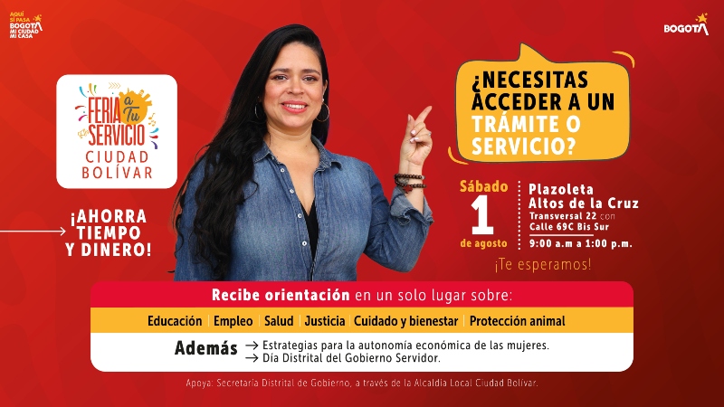 Llega el SuperCADE Móvil a Ciudad Bolívar con más de 30 servicios del Distrito