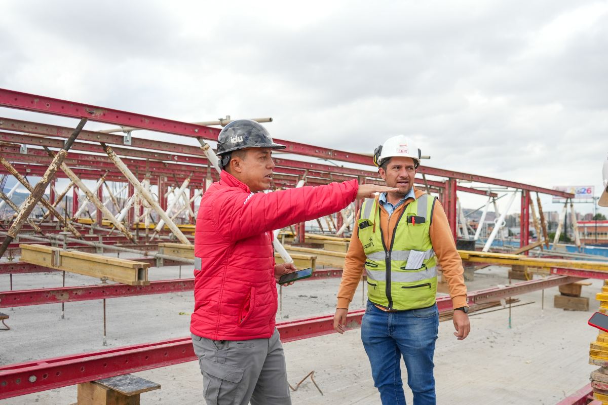 Bogotá puente de Venecia grupo 1 de av. 68 alcanza un 74 % de avance