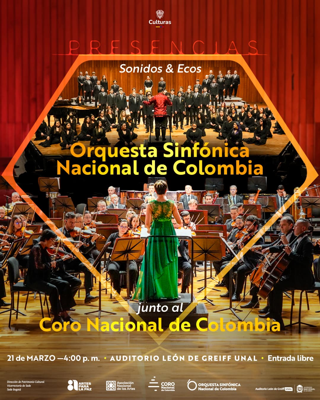 Cortesía: Orquesta Sinfónica Nacional de Colombia