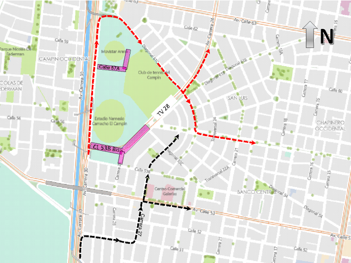 Bogotá dispositivo especial de movilidad para conciertos de BTS 2026