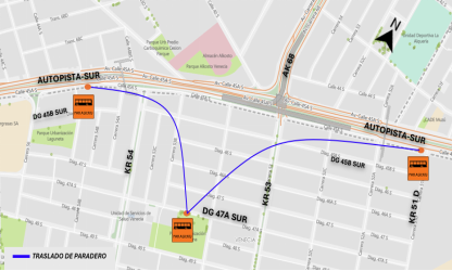 Conectante de la autopista Sur con avenida carrera 68 Bogotá