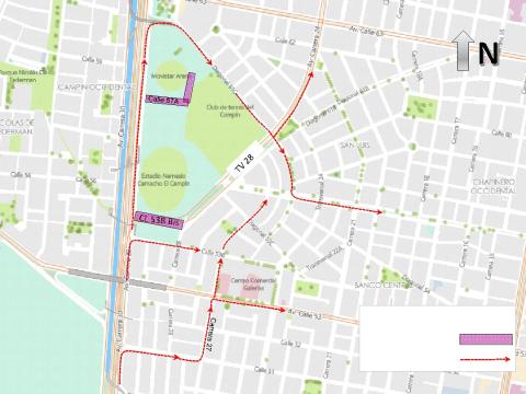 Cierres viales y desvíos por el concierto de Carín León en Bogotá 2025