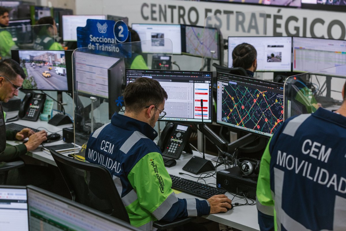 Bogotá da un salto tecnológico nuevo Centro Estratégico de Movilidad