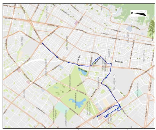Mapa 1 cierres y desvíos por la carrera Expedición Bodytech Bogotá 2026 domingo 20 de septiembre