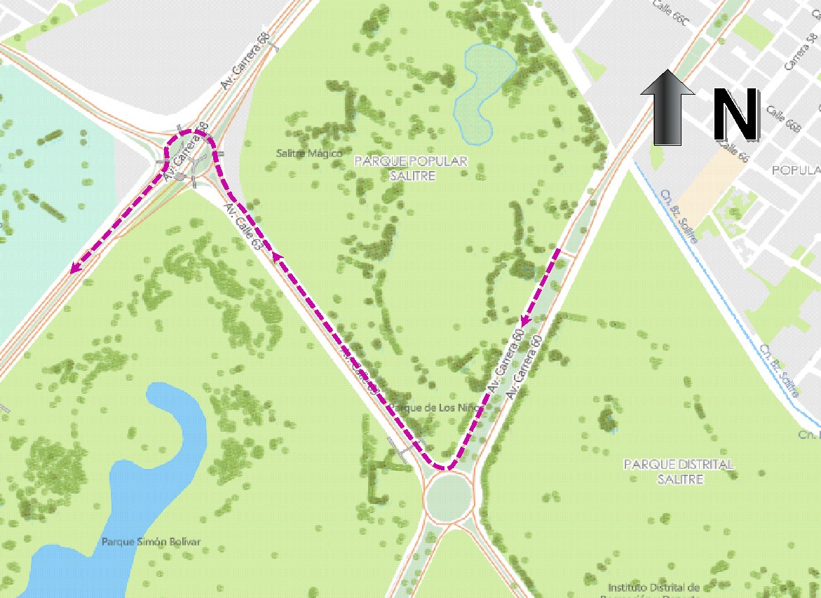 Cierres y desvíos viales por Festival Cordillera 2025 en Bogotá 