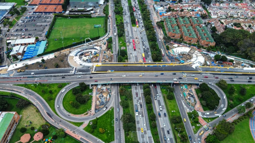 Nuevo puente calle 153 con autopista Norte en Bogotá se habilitará en julio de 2026