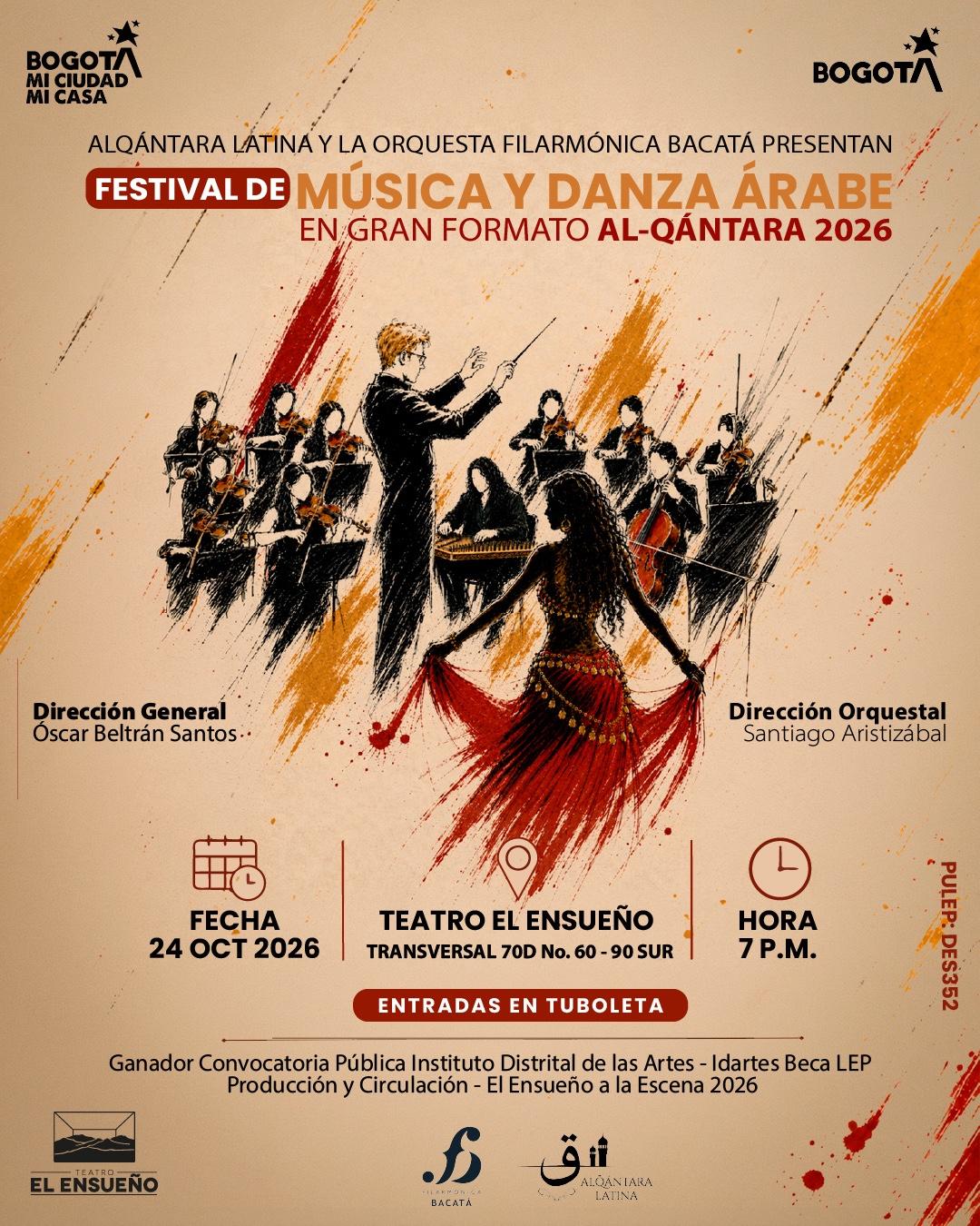 Flyer festival ALQÁNTARA 2026