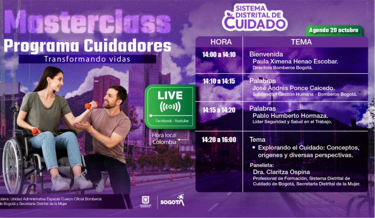 Pieza g´rafica curso virtual sobre el cuidado