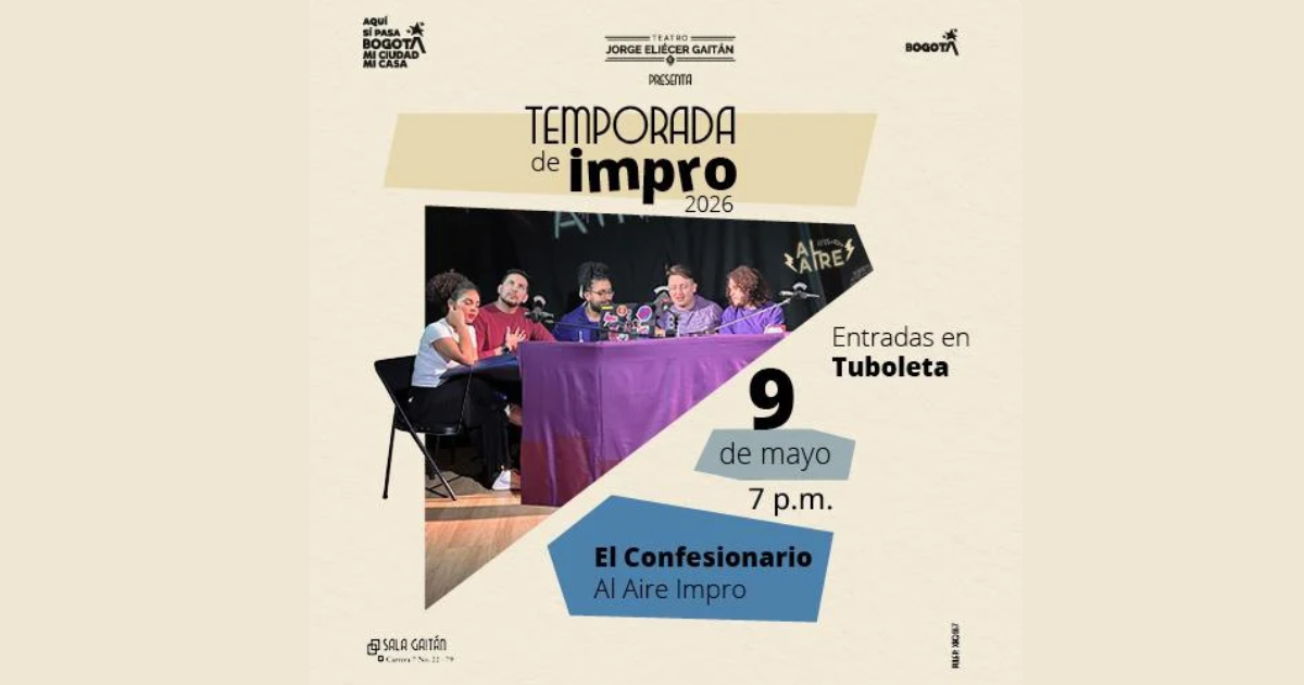 Temporada de impro en mayo Teatro gaitán